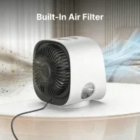AiraBreeze personal air cooler with built-in air filter