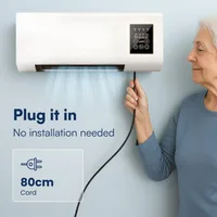 Coolizi Portable air conditioner mounted on wall